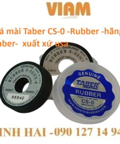 Đá Mài Taber CS-0 Rubber – Giải Pháp Đánh Giá Độ Bền Mài Mòn Chuyên Nghiệp