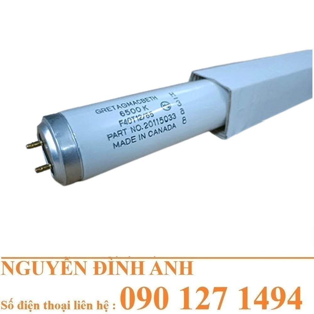 Bóng Đèn D65 Gretagmacbeth F40T12/6500K: Chuẩn Mực Vàng Cho Mọi Quy Trình So Màu Chính Xác