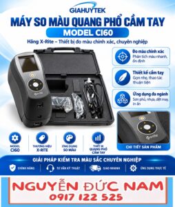 Máy so màu quang phổ cầm tay X-Rite Ci60 – Nguyễn Đức Nam